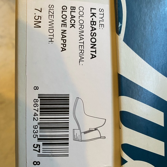 Lucky Brand LK-Basonta black leather booties - Picture 5 of 5